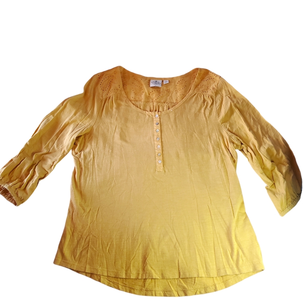St John's Bay Mid Sleeve Shirt